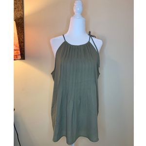 New York and Company Green Tank Top